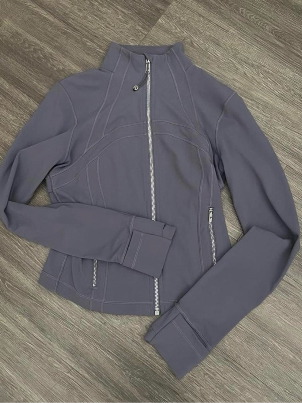 Lululemon Lavender cropped Define Jacket
